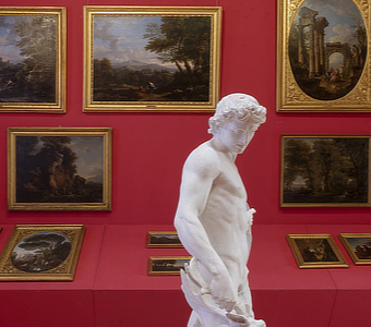mostra Accademia Nazionale San Luca Nuovo Allestimento