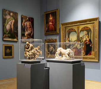 mostra Accademia Nazionale San Luca Nuovo Allestimento