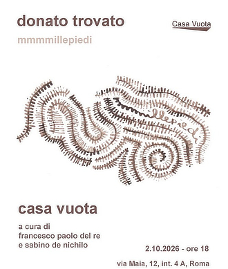 mostra CasaVuota Millepiedi