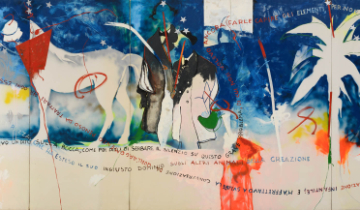 mostra Palazzo Esposizioni Mario Schifano