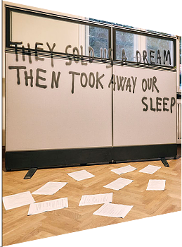 mostra Pastificio Cerere They Sold Us a dream
