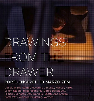mostra Portuense201 DrawingsRomTheDrawer