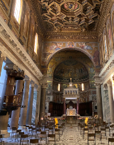 Basilica Santa Maria in Trastevere interno