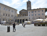 Basilica Santa Maria in Trastevere panoramica