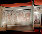 Museo Villa Giulia Affreschi Tomba Francois