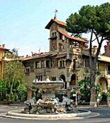 Quartiere Coppede fontana delle Rane
