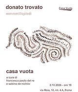 mostra CasaVuota Millepiedi