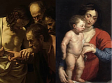 mostra S.Agnese in Agone Caravaggio Rubens