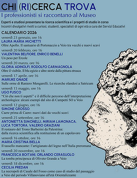 evento MuseoEtruscoVillaGiulia ChiRicercaTrova2026