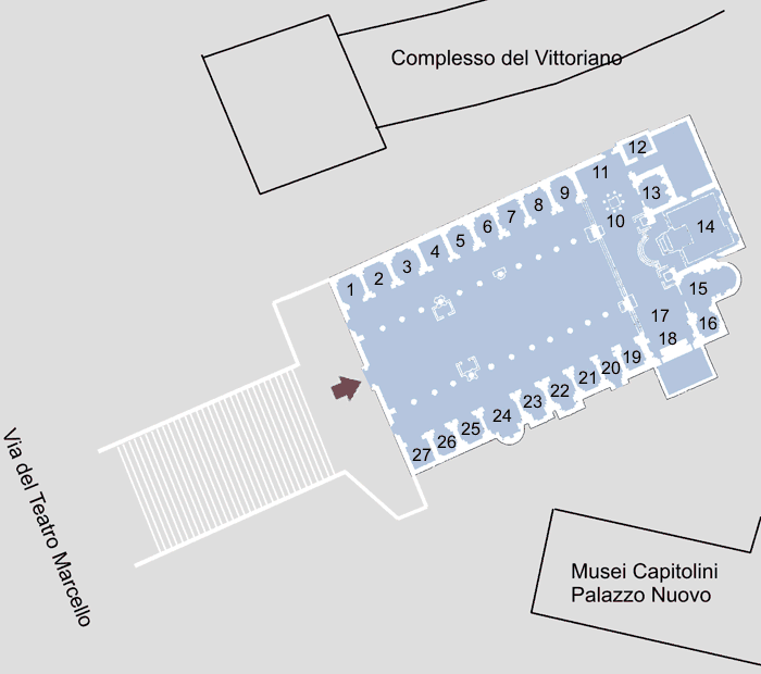mappa museo