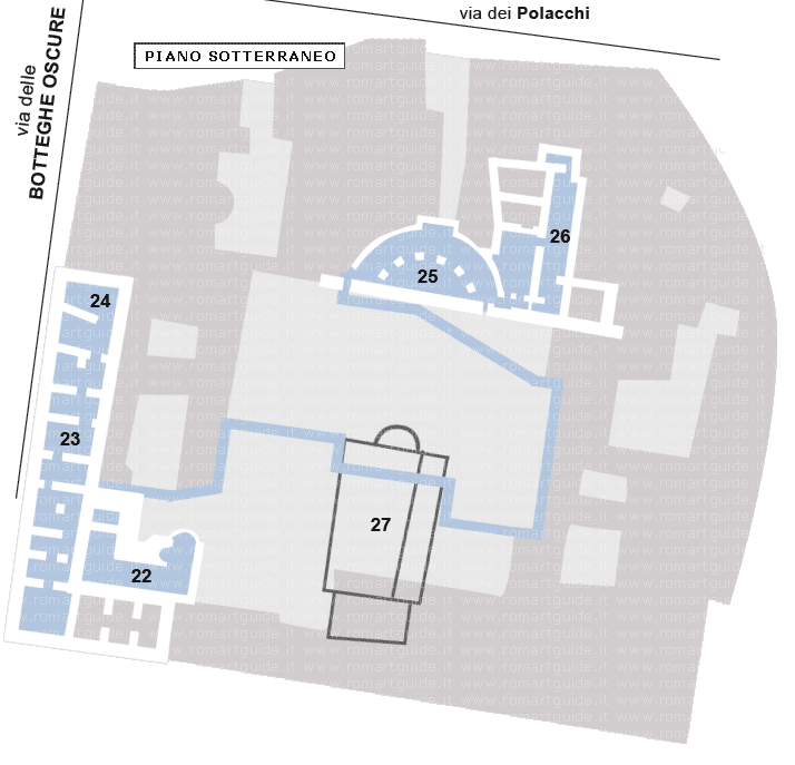 mappa museo