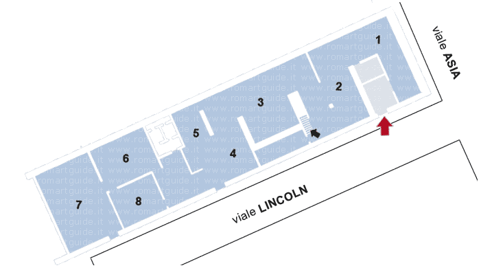 mappa museo