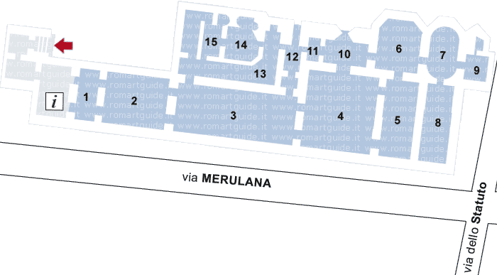 mappa museo