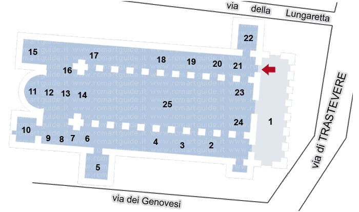 mappa museo