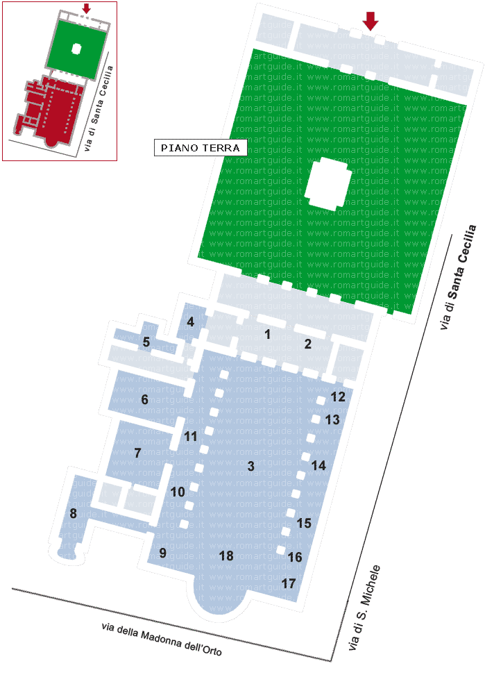 mappa museo