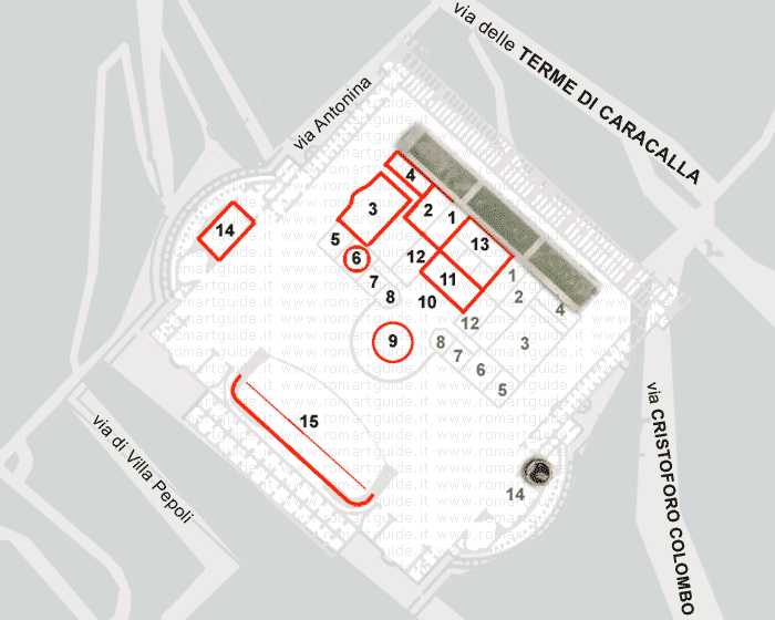 mappa museo