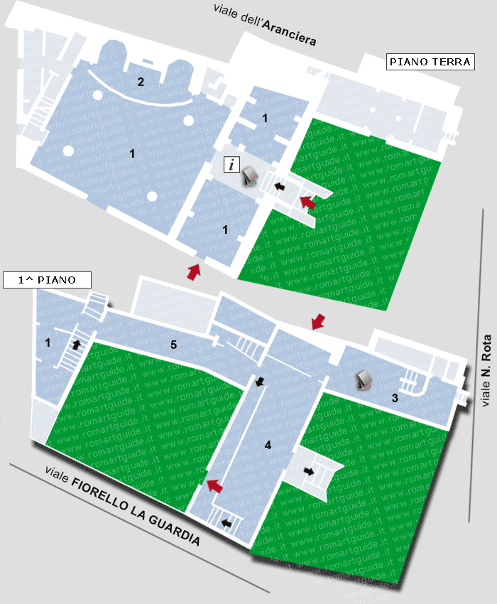 mappa museo