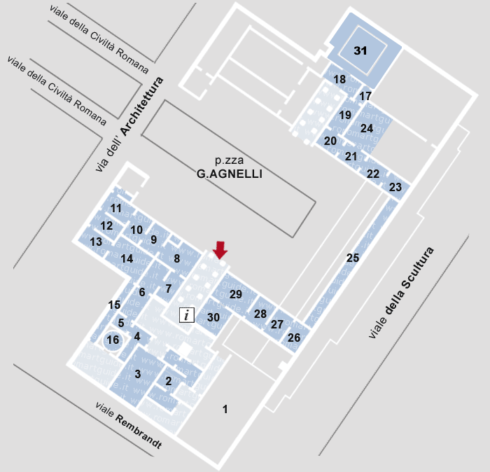 mappa museo