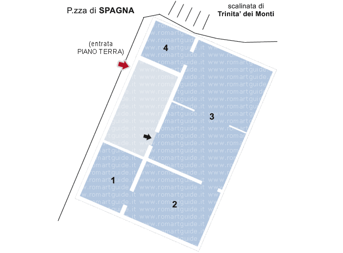 mappa museo