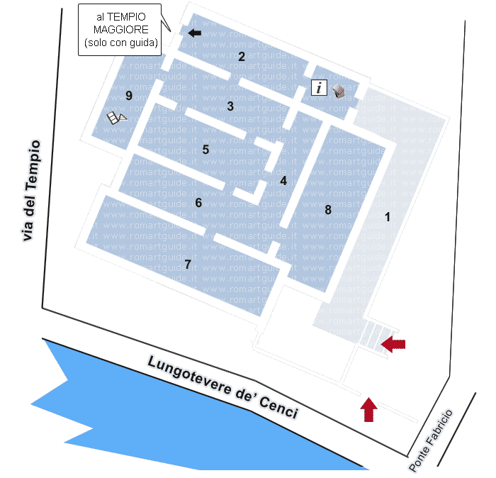 mappa museo