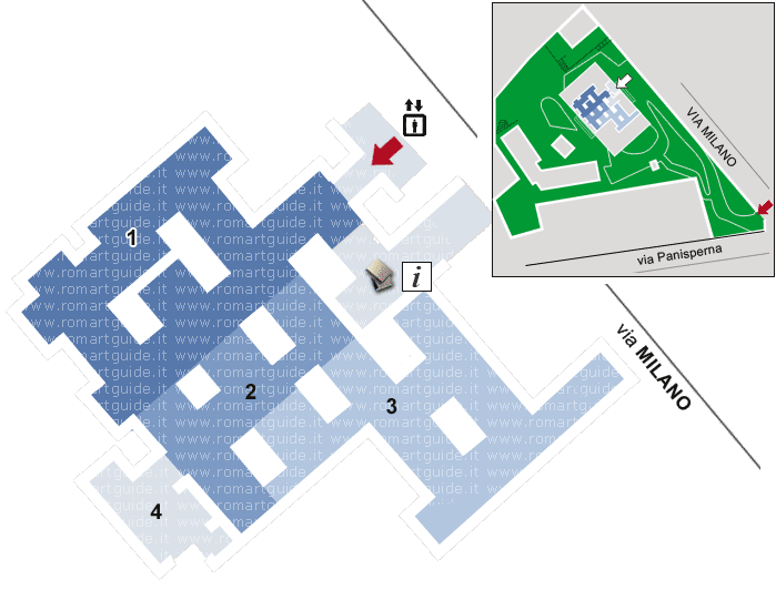 mappa museo