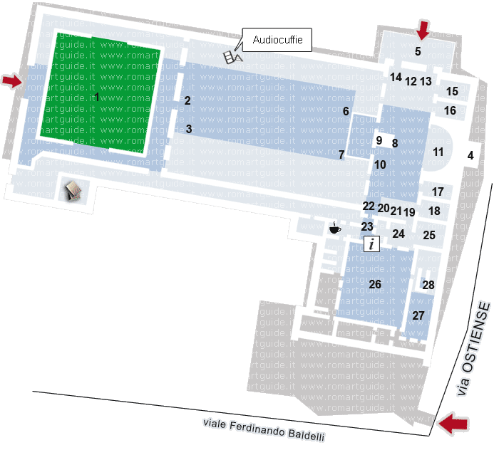 mappa museo