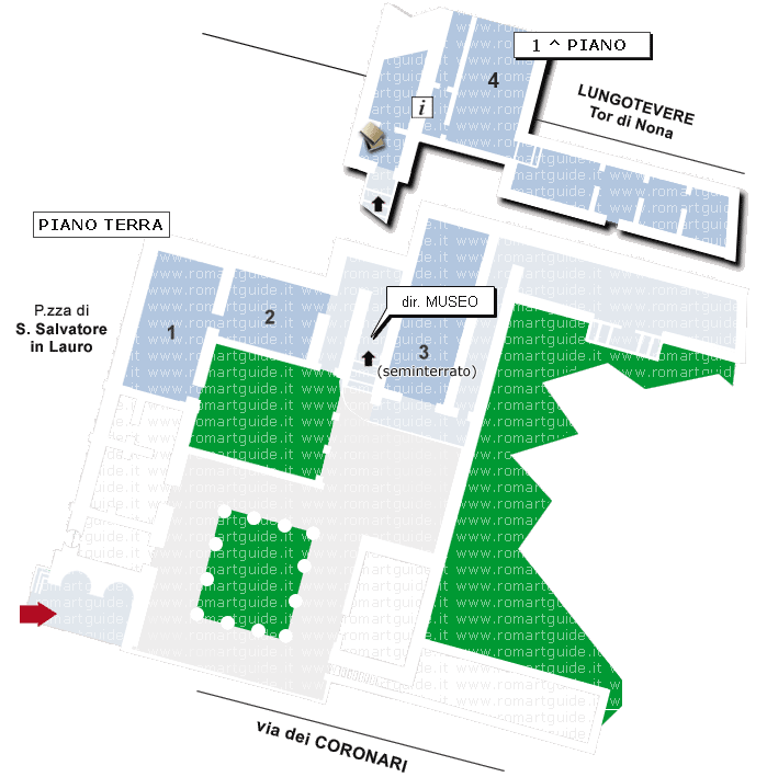 mappa museo