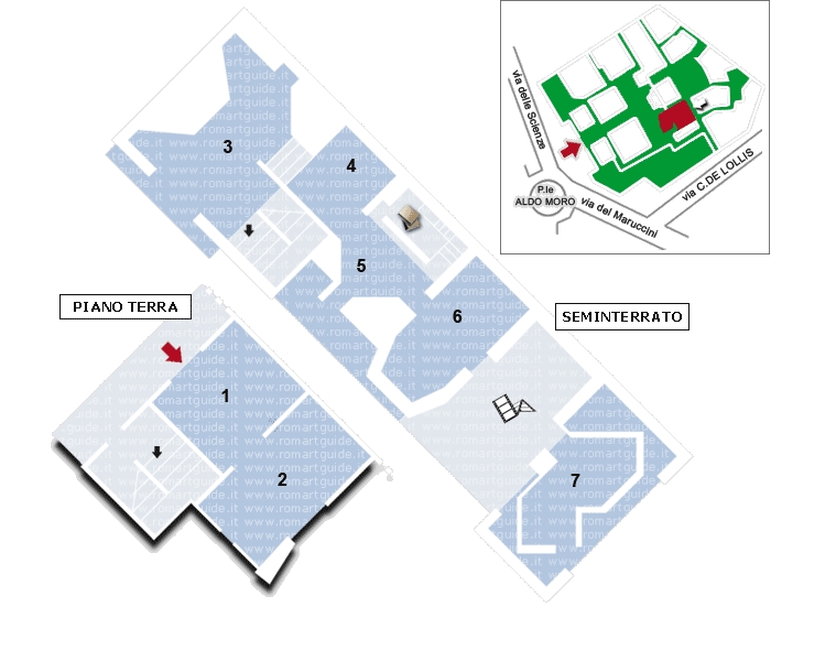 mappa museo