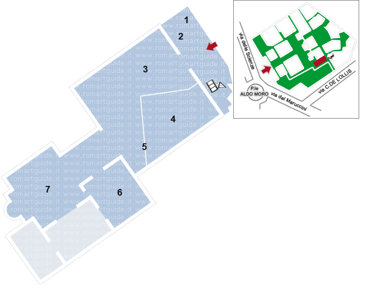 mappa museo