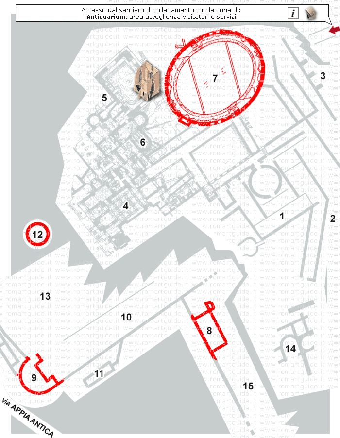 mappa museo